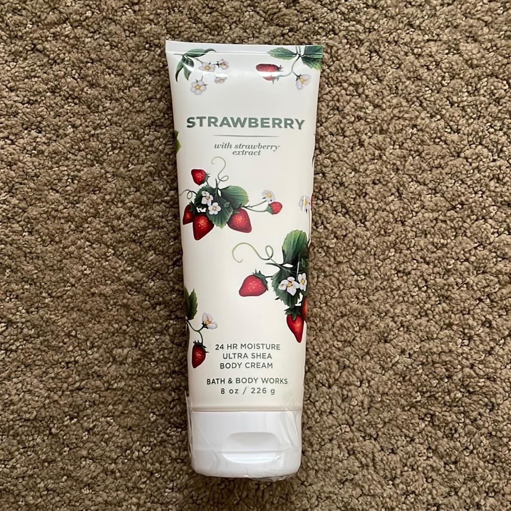 Bath and Body Works Strawberry Body Cream
